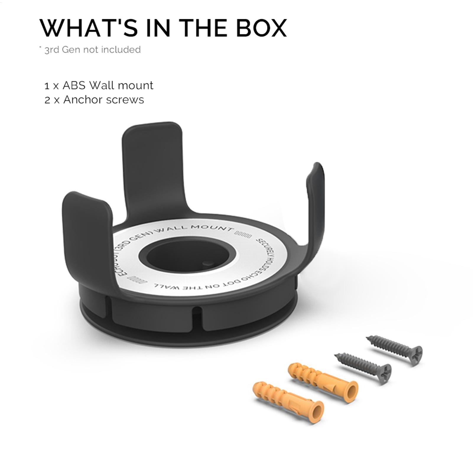 Amazon Speaker Echo Pop - Soporte de pared para Echo Dot