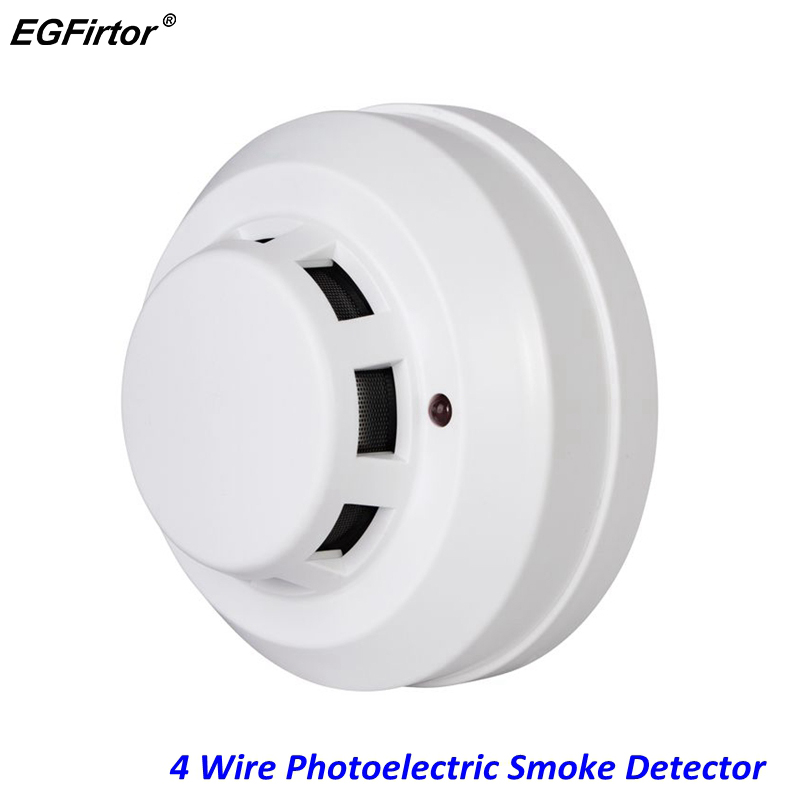 Smoke Detector Interconnected - Alarma de incendio 4 Alambre de