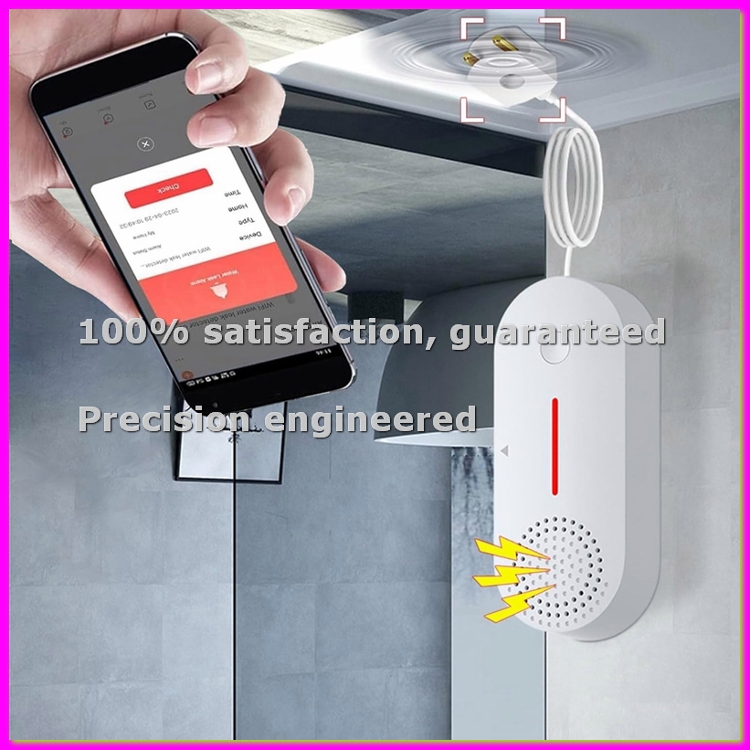 Water Alarm Sensor - Detector de Agua con Alarma Inteligente,