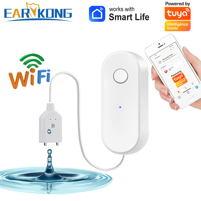Water Alarm Sensor - Tuya-Sensor inteligente de fugas de agua,