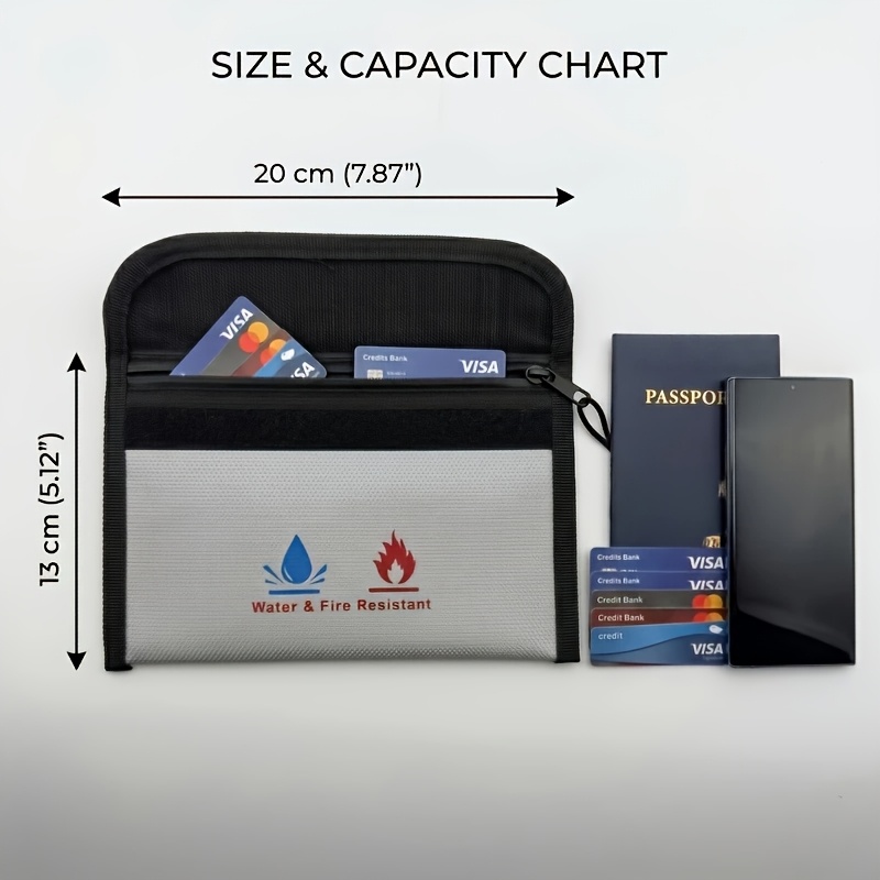 Estuche Organizador Ignífugo y - Fire Safe Document reseña y precio