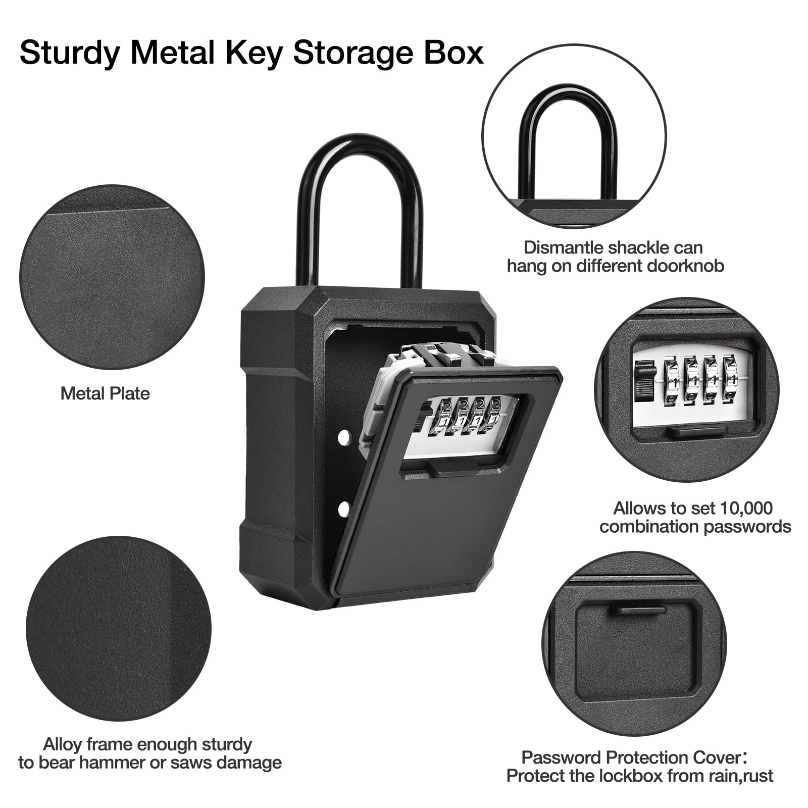 Caja de bloqueo de llave de se - Lockbox Key Secure reseña y precio
