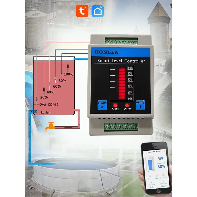 Sensor de Nivel de Agua KONLEN - Water Alarm Sensor reseña y precio