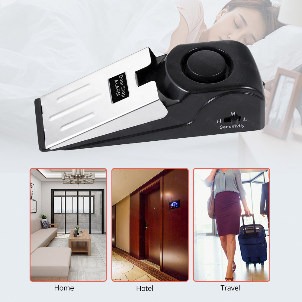 Sistema de alarma de Tope de p - Door Stop Alarm reseña y precio