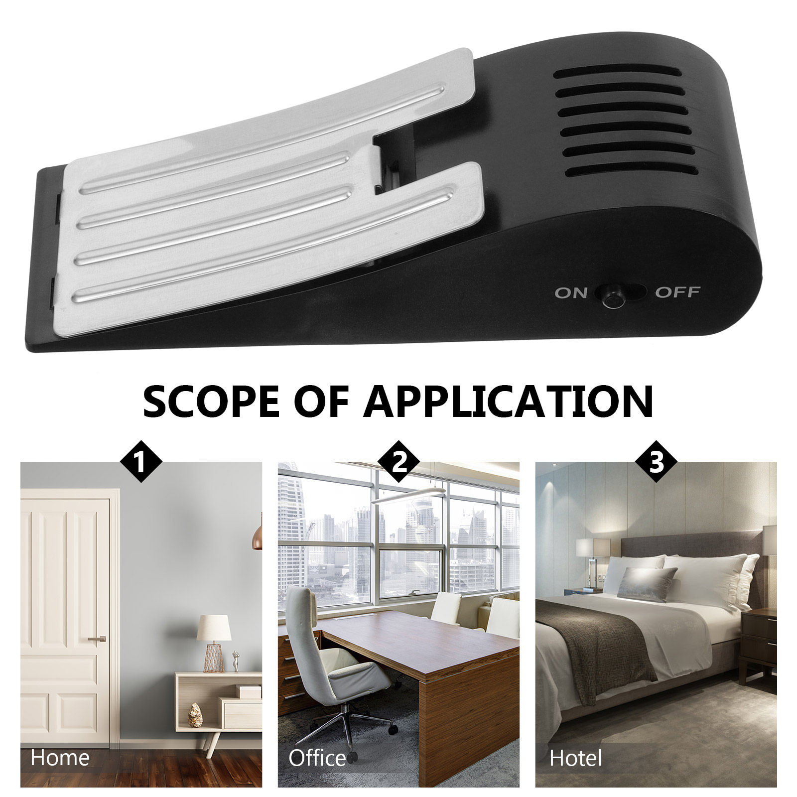 Cuña de Alarma para Puerta de  - Door Stop Alarm reseña y precio