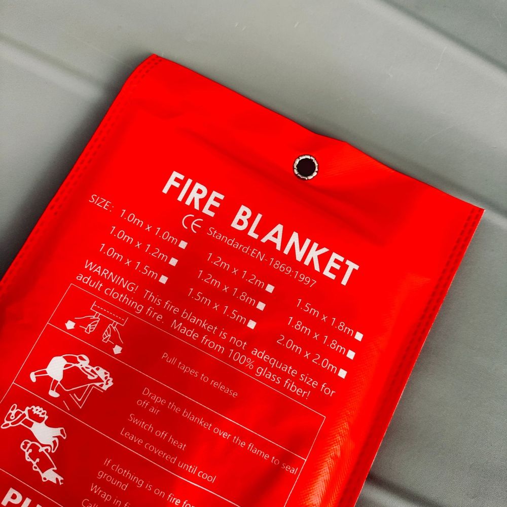 Manta Ignífuga de Emergencia d - Fire Blanket Kitchen reseña y precio