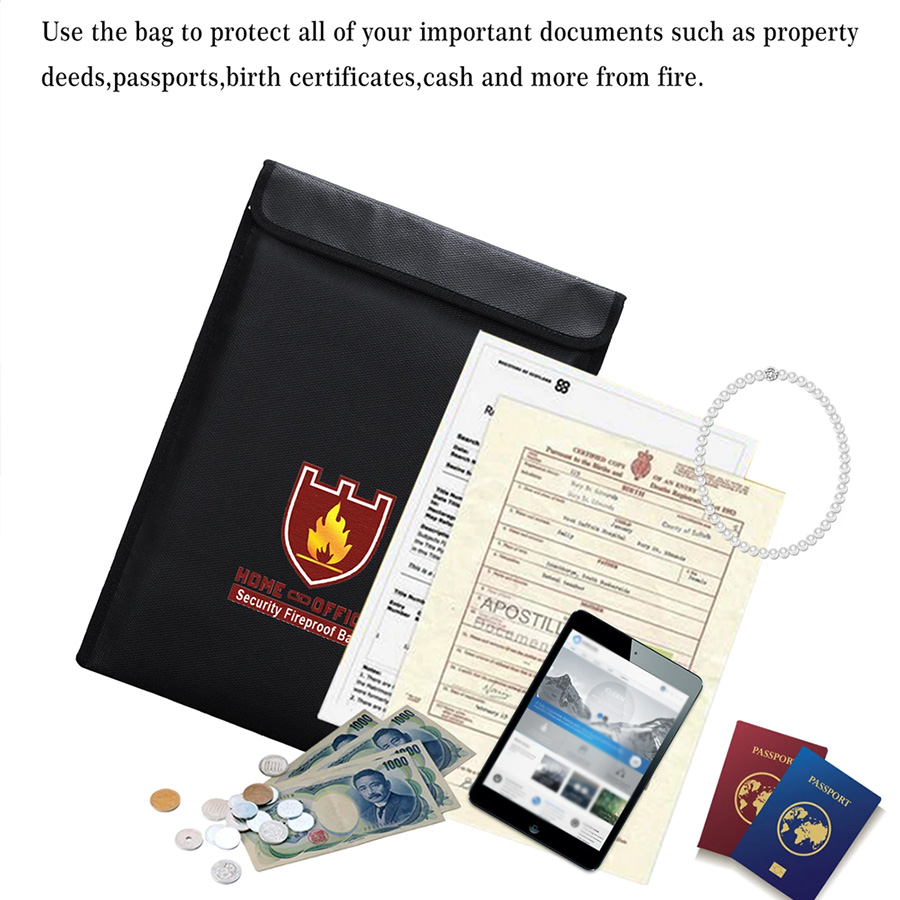 Bolsa para documentos ignífuga - Fire Safe Document reseña y precio