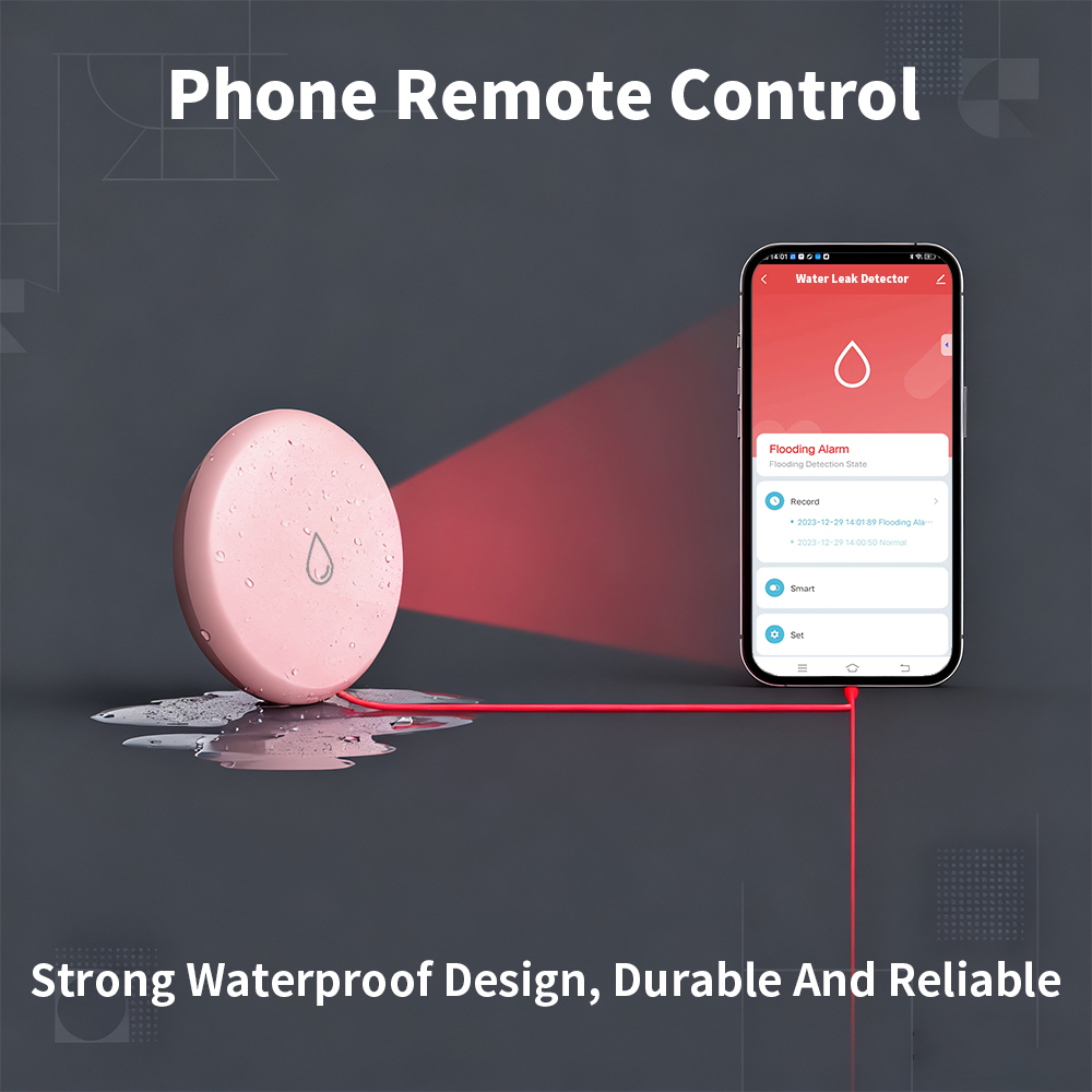 Sensor de Fugas Zigbee, Detect - Water Alarm Sensor reseña y precio