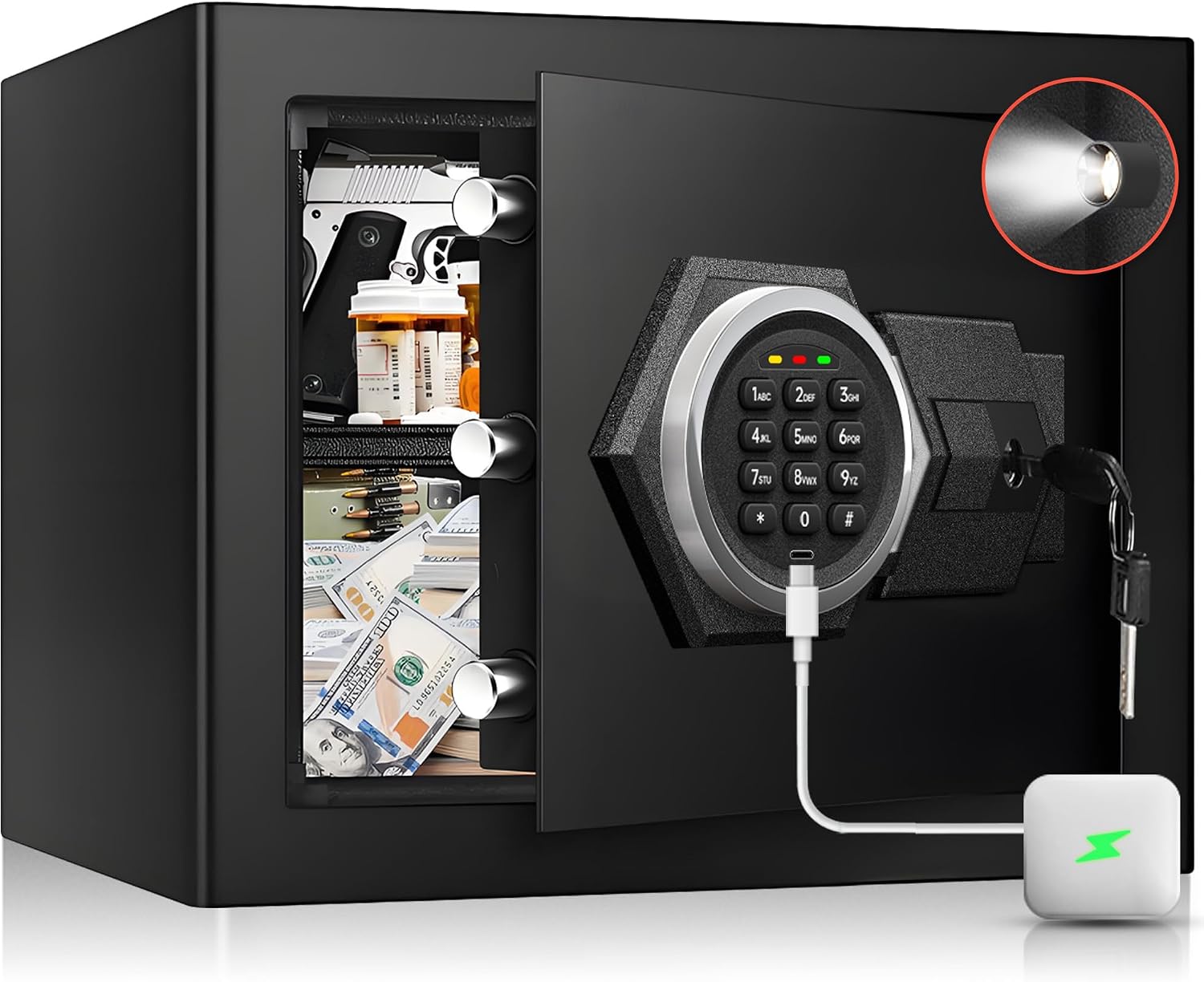 Caja Fuerte Ignífuga para el H - Lockbox Key Secure reseña y precio