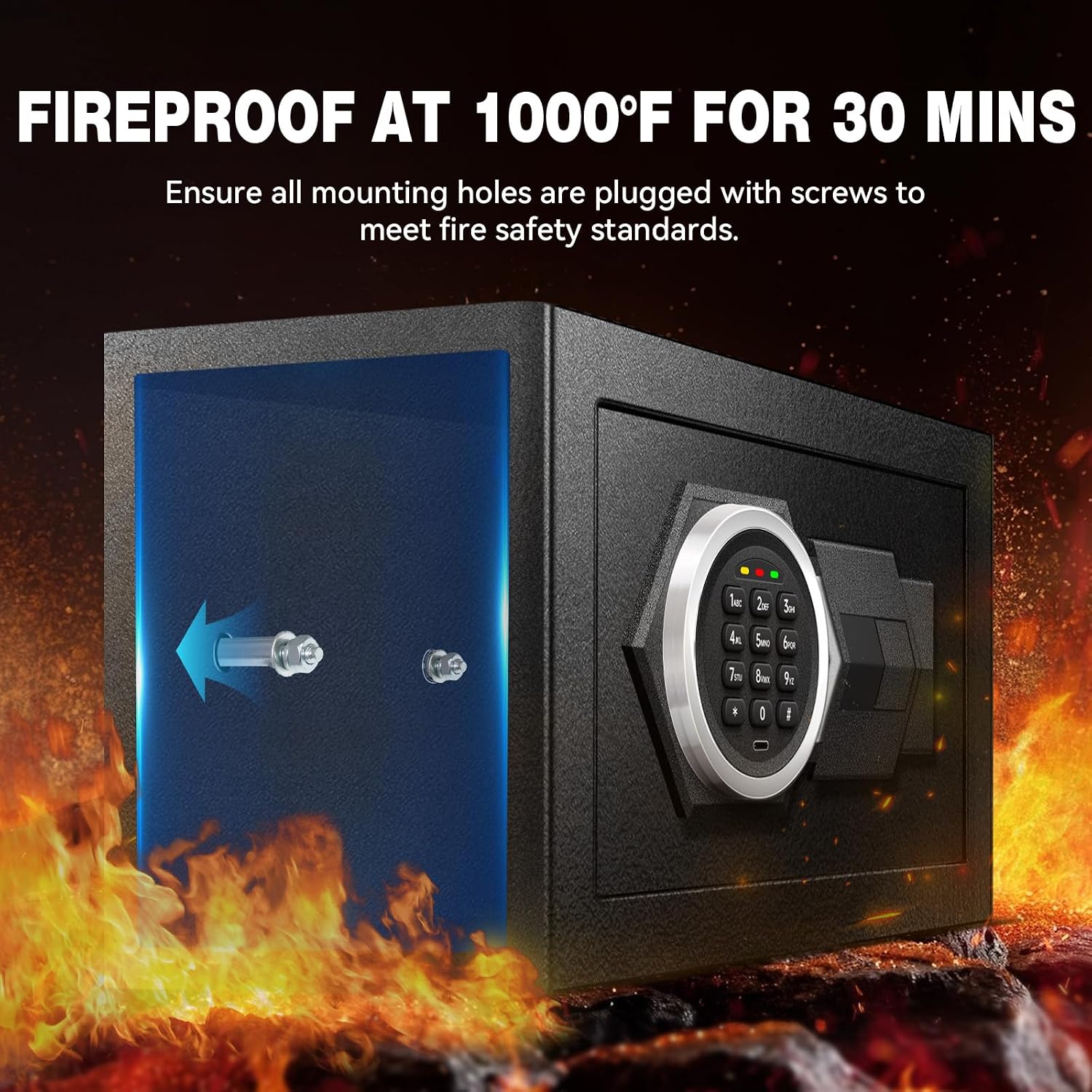 Caja Fuerte Ignífuga para el H - Lockbox Key Secure reseña y precio