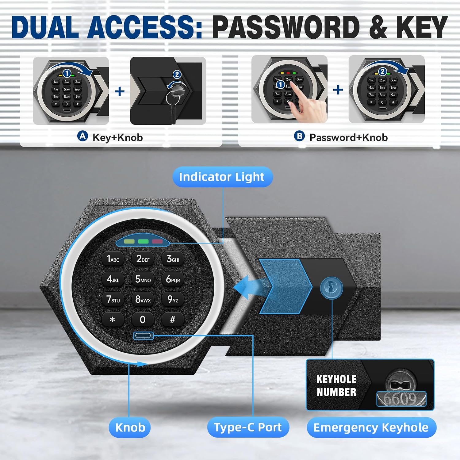 Caja Fuerte Ignífuga para el H - Lockbox Key Secure reseña y precio