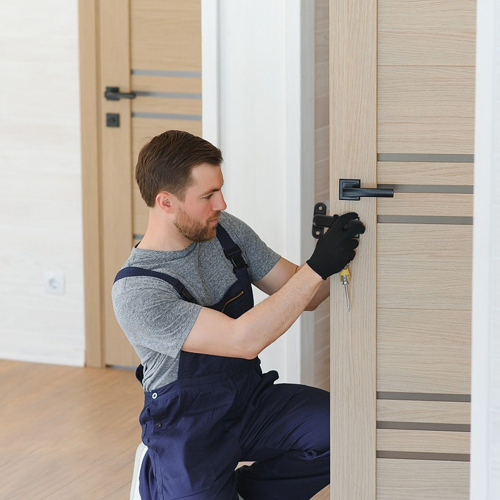Alarma de Puerta Portátil Anti - Door Stop Alarm reseña y precio