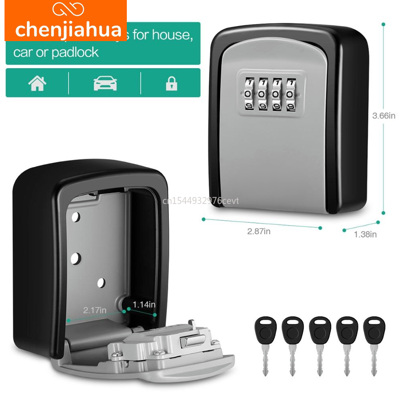 Caja secreta de almacenamiento - Lockbox Key Secure reseña y precio