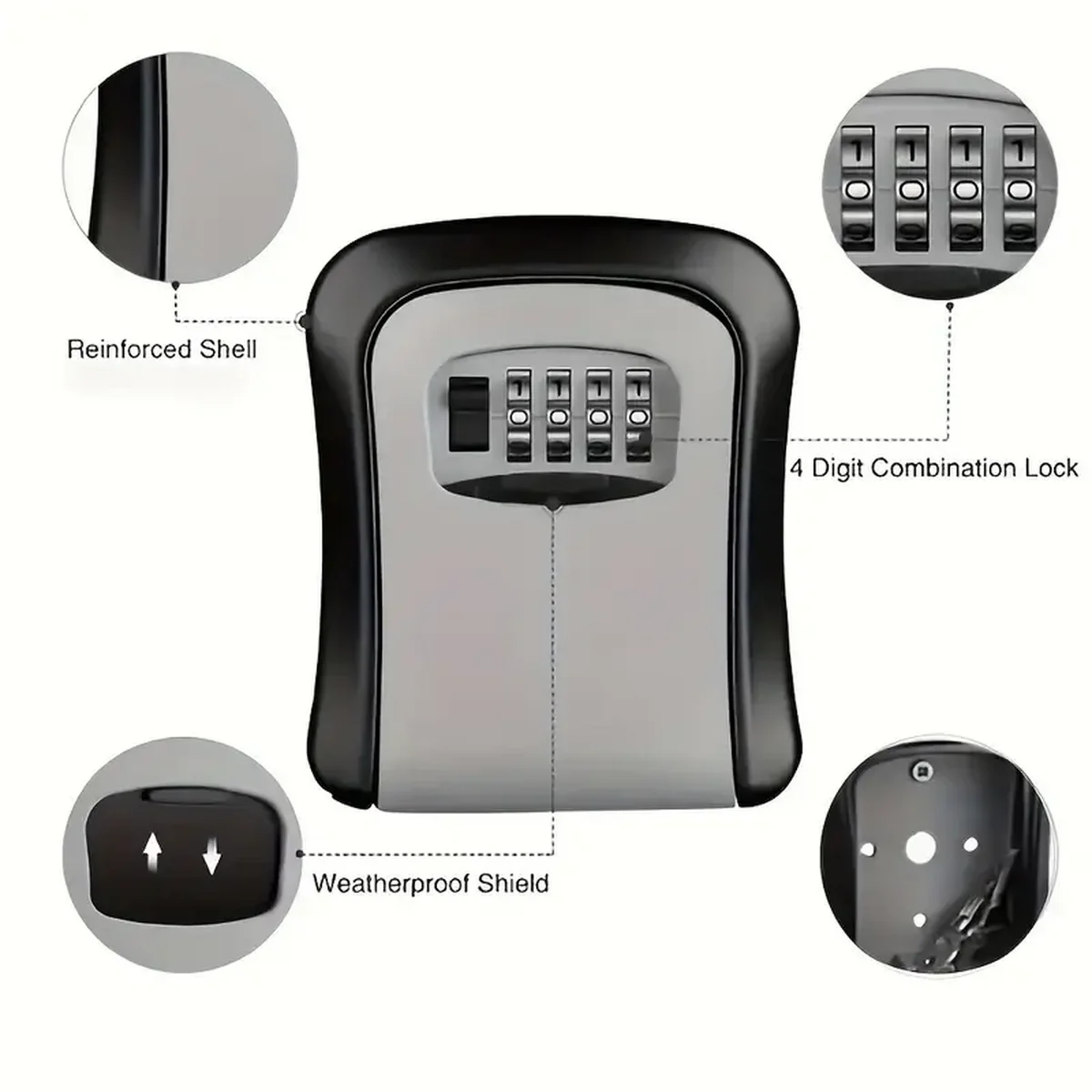 Caja de Seguridad Portátil Imp - Lockbox Key Secure reseña y precio