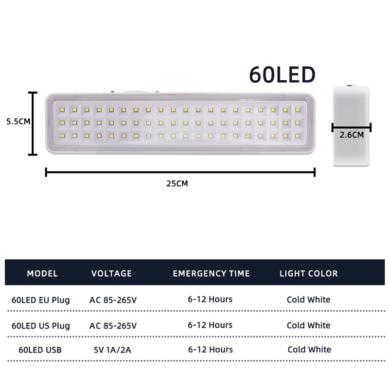Lámpara de Emergencia LED de 6 - Power Outage Light reseña y precio