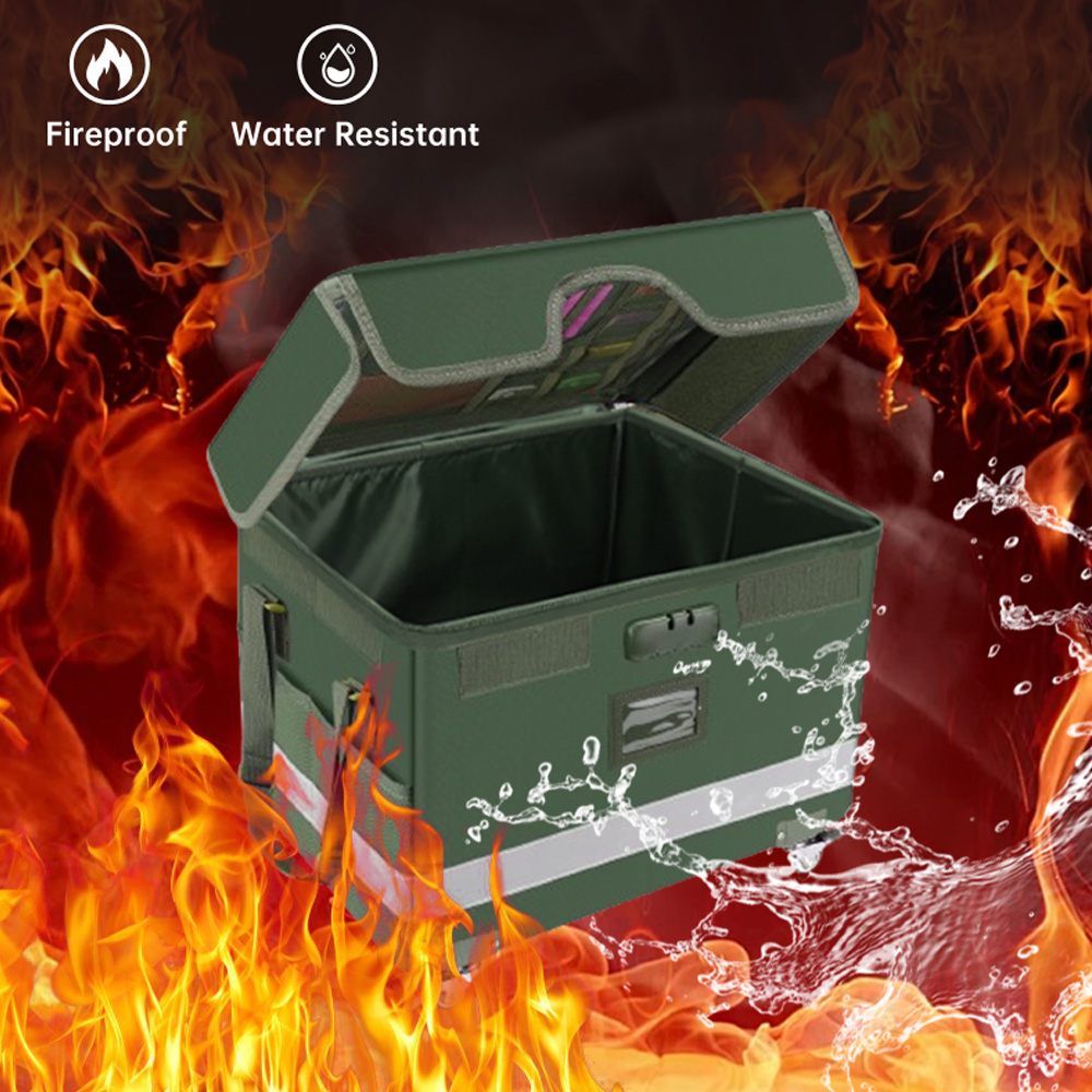 Caja de Almacenamiento Ignífug - Fire Safe Document reseña y precio