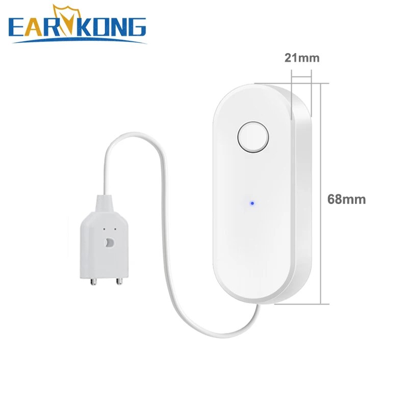 Tuya-Sensor inteligente de fug - Water Alarm Sensor reseña y precio