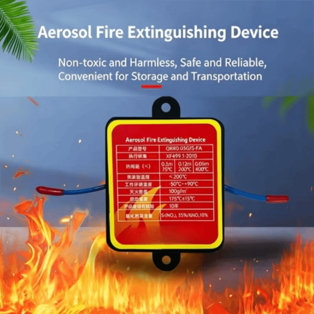 Dispositivo Ignífugo de Doble  - Fire Extinguisher Small reseña y precio