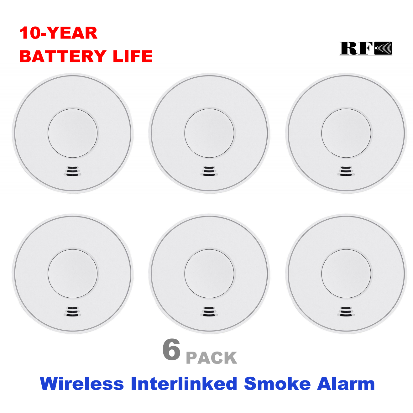 Alarma de humo interconecida i - Smoke Detector Interconnected reseña y precio