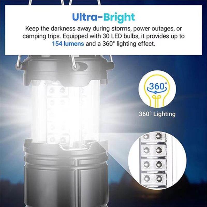 ABAE - Paquete de 4 Linternas  - Power Outage Light reseña y precio